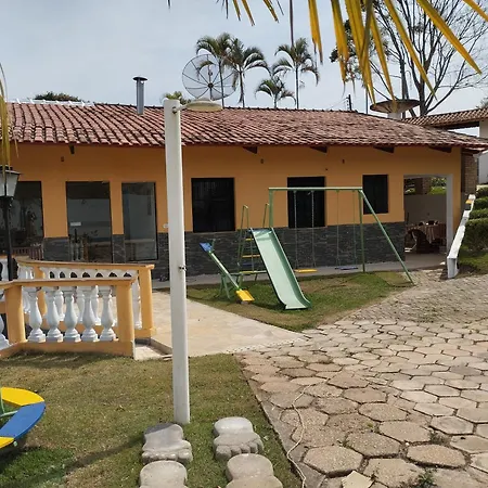 Chacara Igarata Pe Na Agua Villa Exterior photo